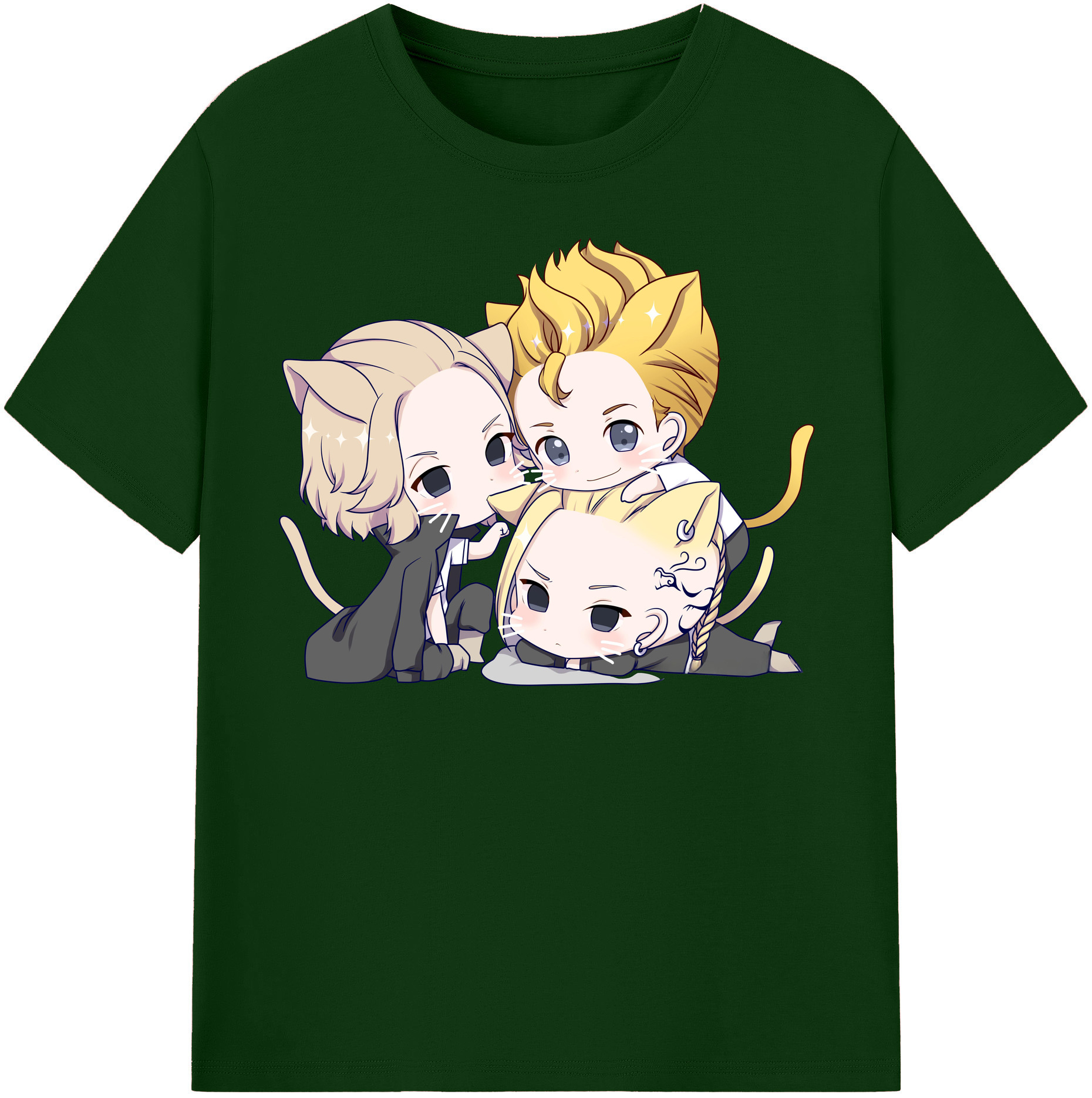 （画像用） 東京リベンジャーズ Tokyo Revengers 綿100％半袖Tシャツ（フロントプリント）